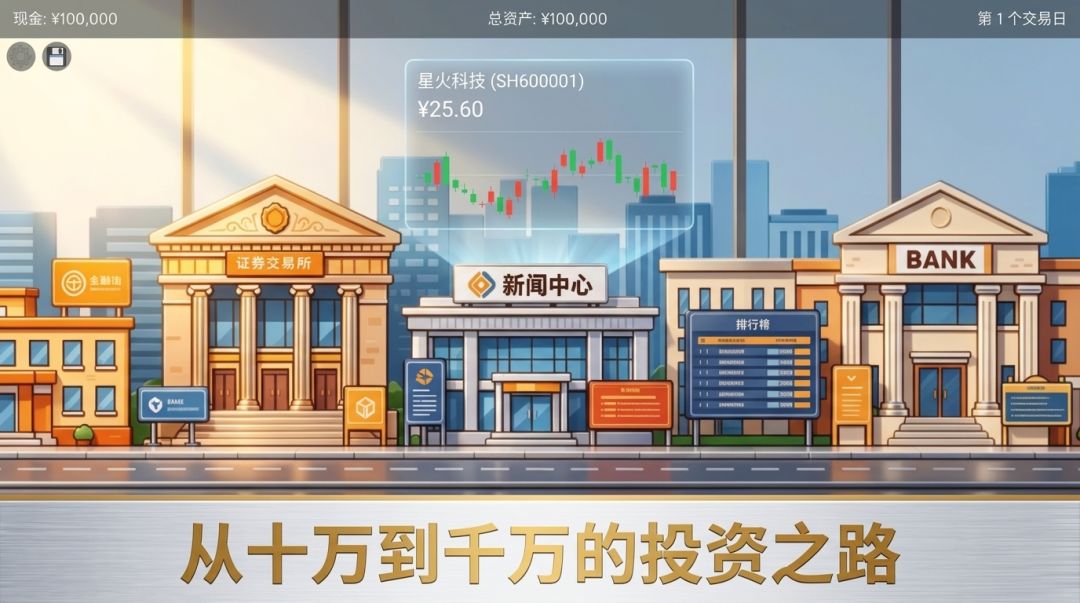 股票模拟器游戏截图