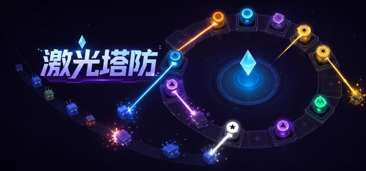 激光塔防 封面