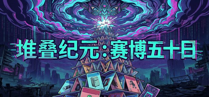 堆叠纪元:赛博五十日 封面
