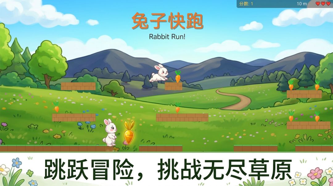 兔子快跑游戏截图