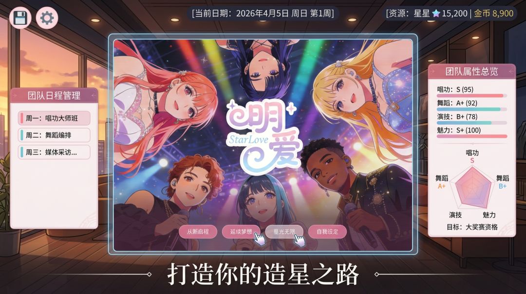 明爱 StarLove游戏截图