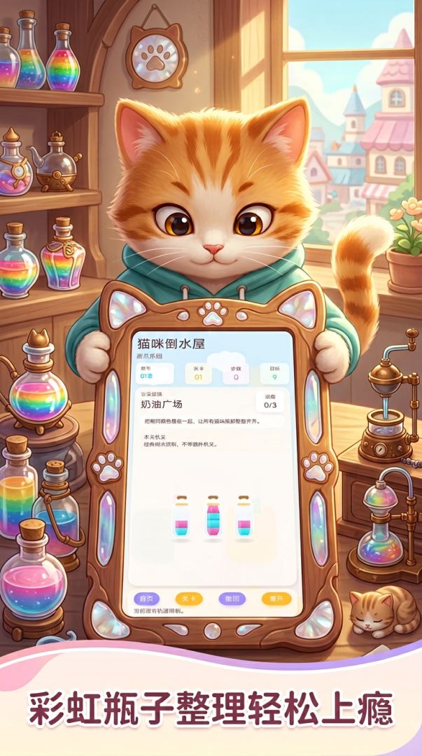 猫咪倒水屋游戏截图