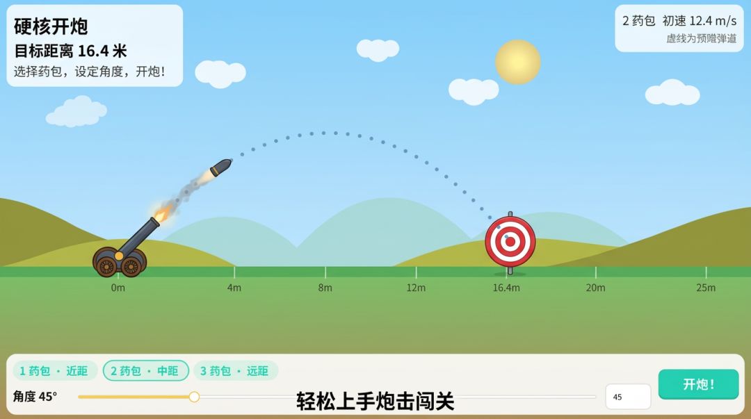 硬核开炮游戏截图