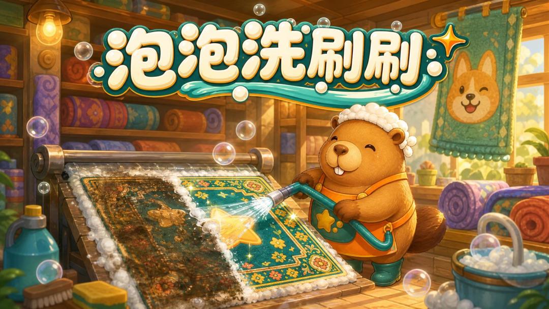 泡泡洗刷刷
