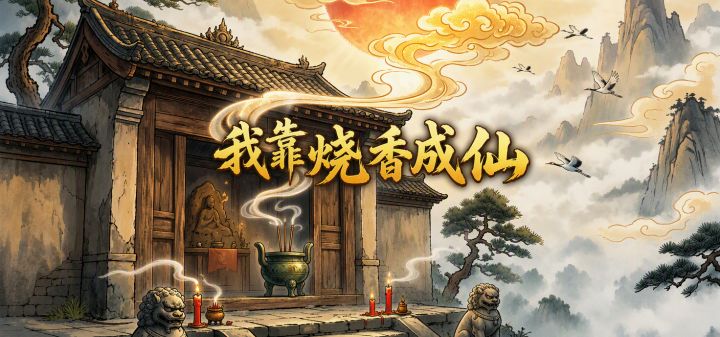 我靠烧香成仙 封面