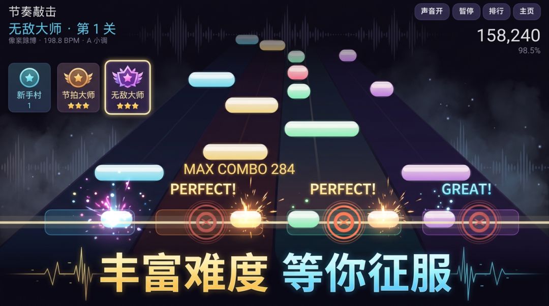 节奏脉冲游戏截图