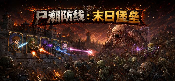尸潮防线：末日堡垒 封面