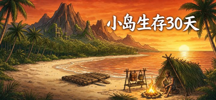 小岛生存30天 封面