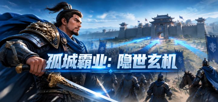 孤城霸业：隐世玄机 封面