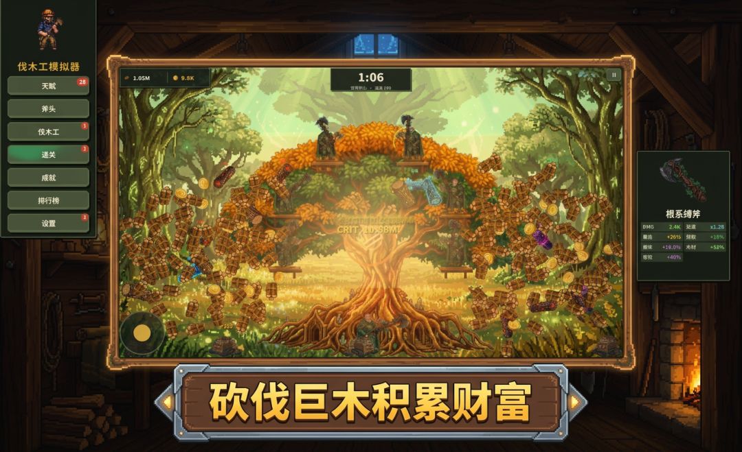 伐木工模拟器游戏截图