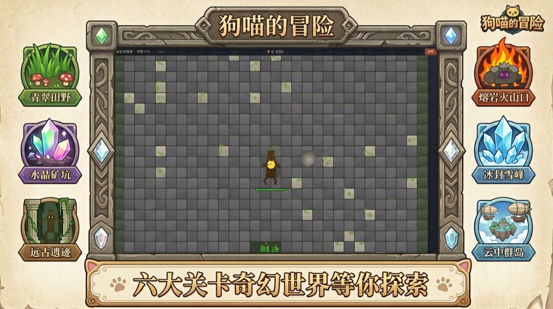 狗喵的冒险游戏截图