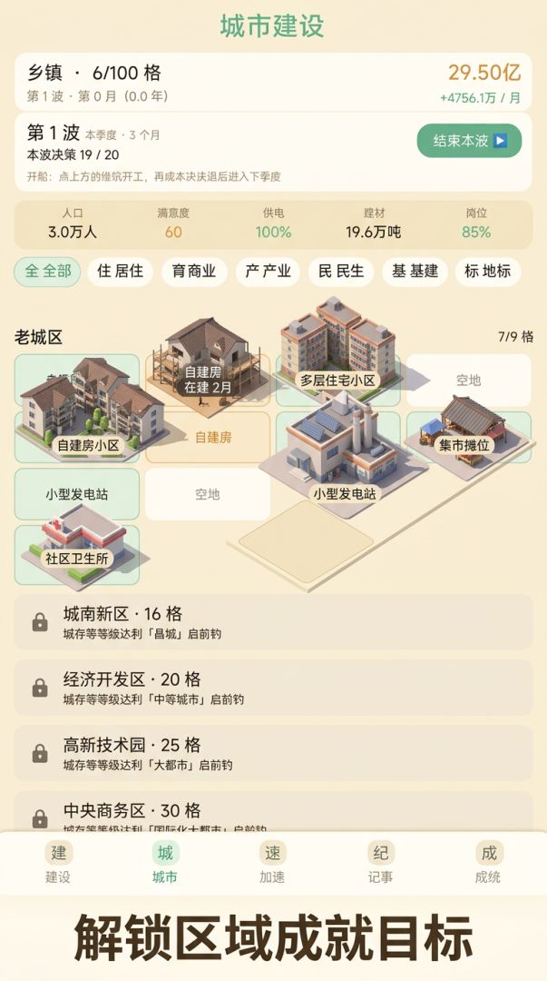 城市模拟器:从小镇到国际大都市游戏截图