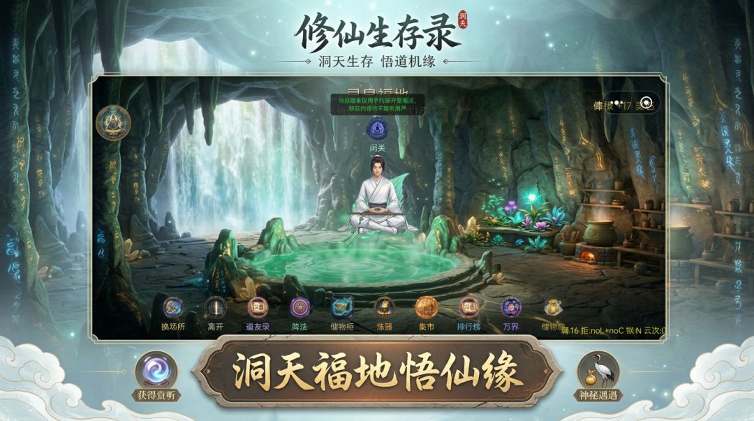 挑战仙界生存100天游戏截图