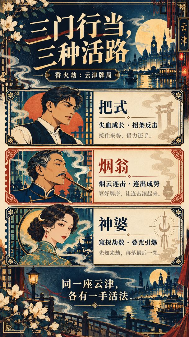 香火劫:云津牌局游戏截图