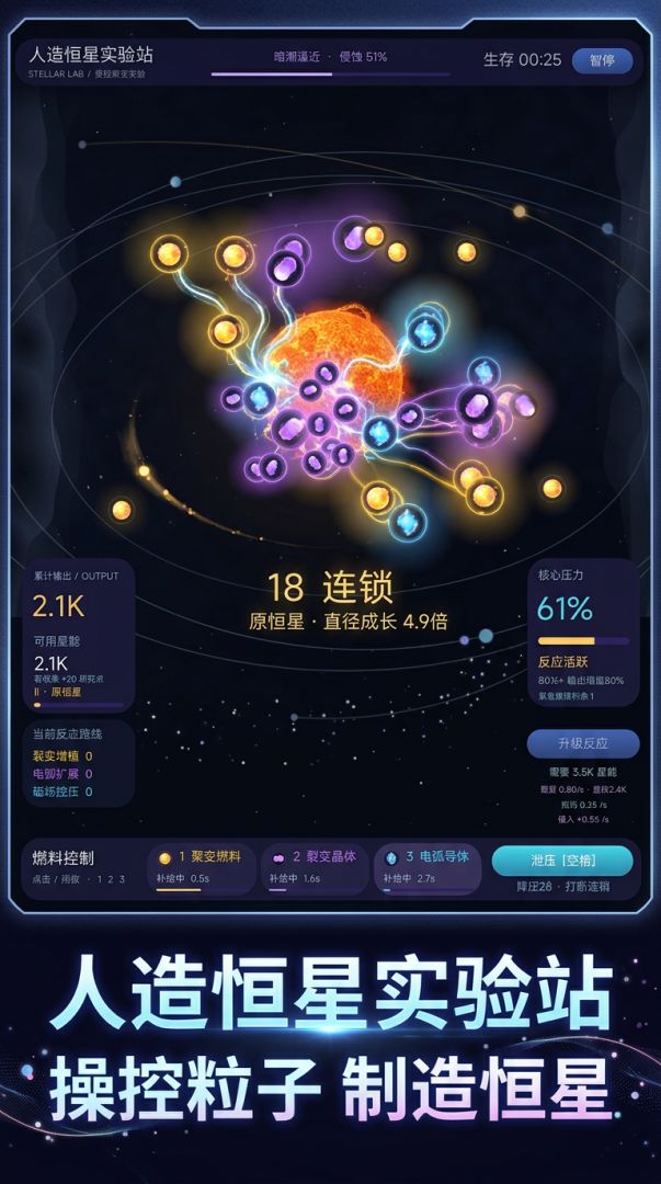 人造恒星实验站游戏截图