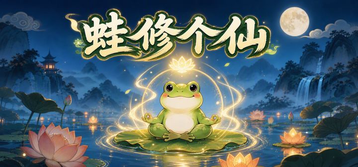 蛙，修个仙！ 封面
