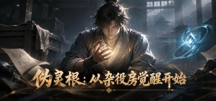 伪灵根：从杂役房觉醒开始 封面