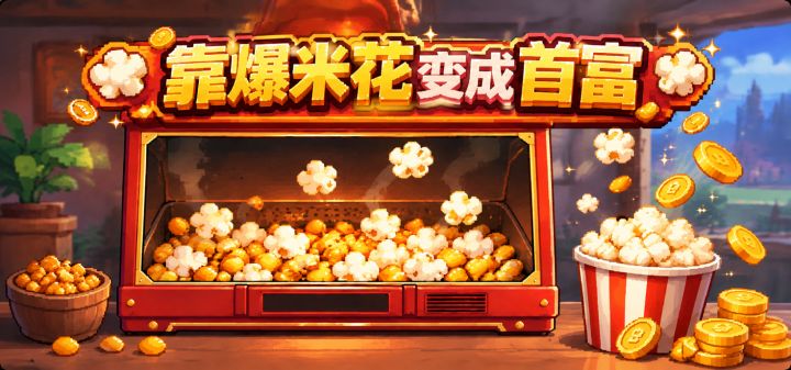 靠爆米花变成首富 封面