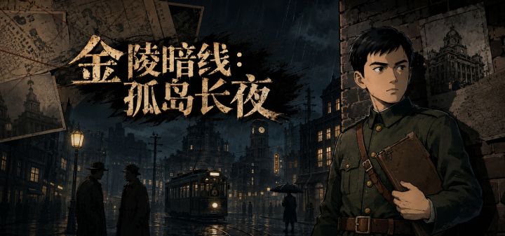 金陵暗线:孤岛长夜 封面