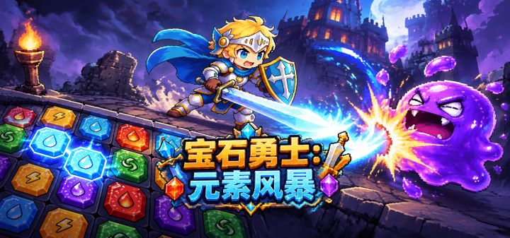 宝石勇士:元素风暴 封面