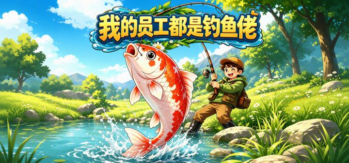 我的员工都是钓鱼佬 封面