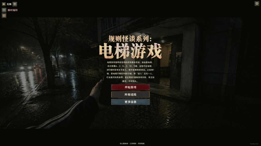 规则怪谈系列：电梯游戏游戏截图