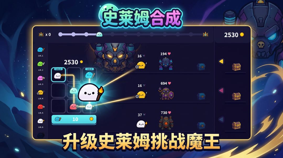 史莱姆合成游戏截图