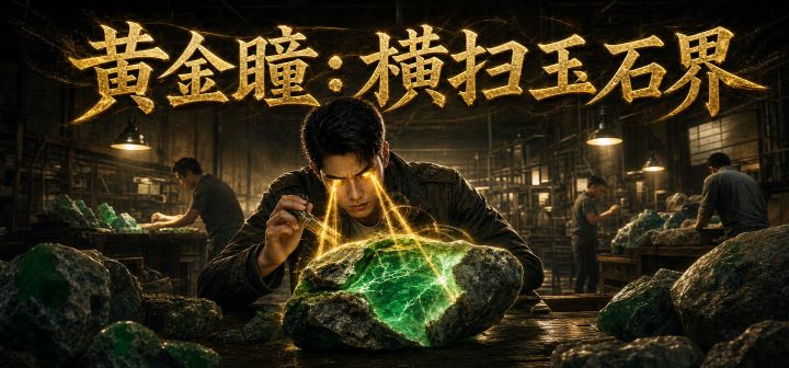 黄金瞳:横扫玉石界 封面