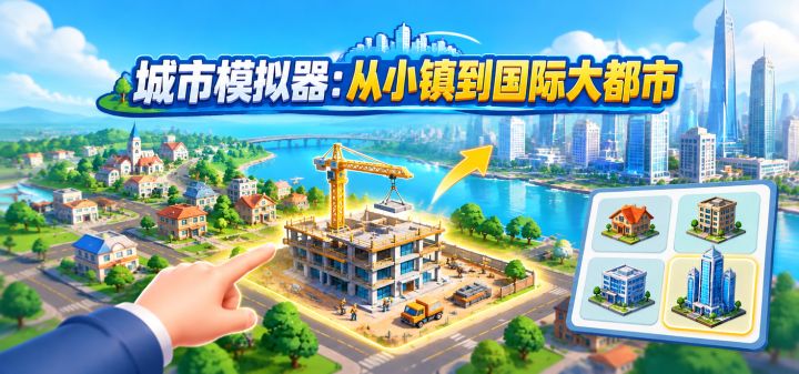 城市模拟器：从小镇到国际大都市 封面