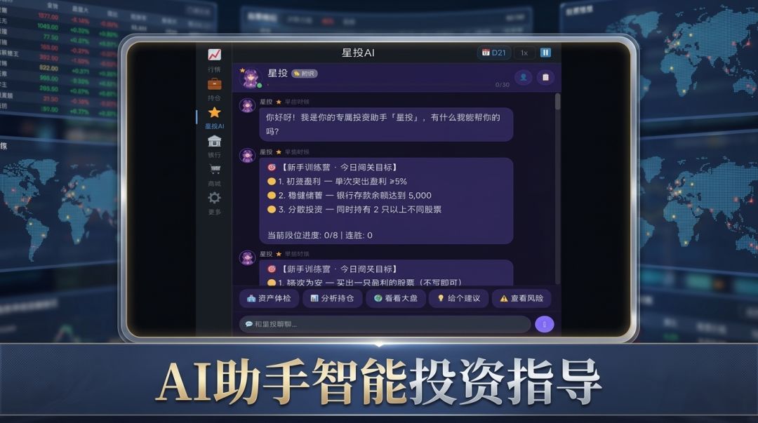 股票模拟器游戏截图