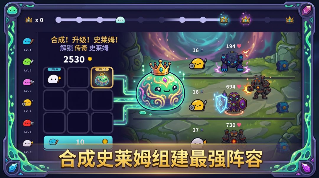 史莱姆合成游戏截图