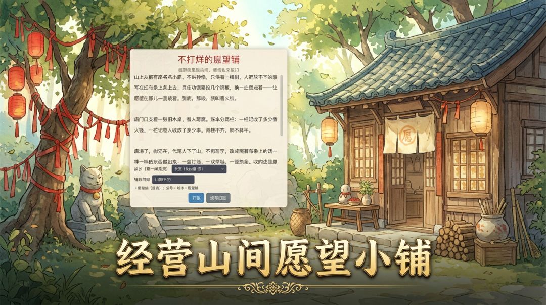 不打烊愿望铺游戏截图