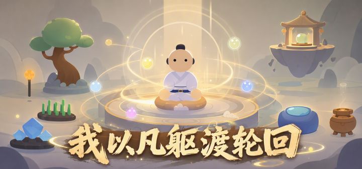 我以凡躯渡轮回 封面
