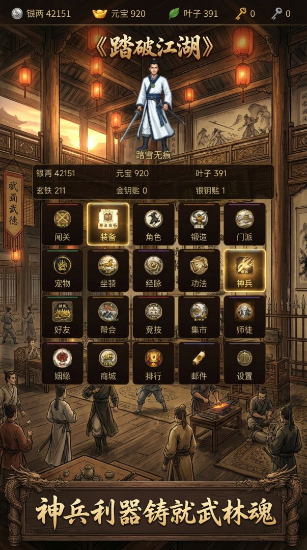 踏破江湖游戏截图
