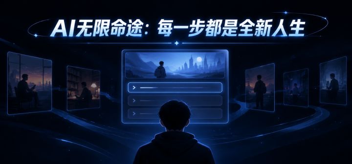 AI无限命途：每一步都是全新人生 封面