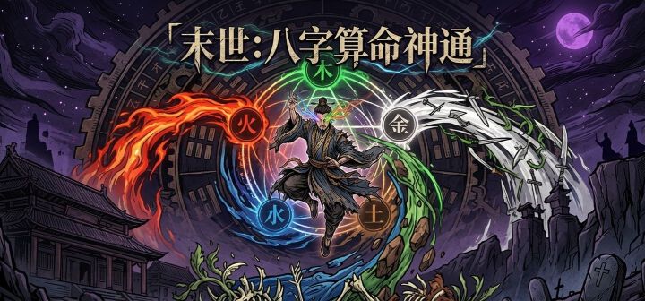 末世：八字算命神通 封面