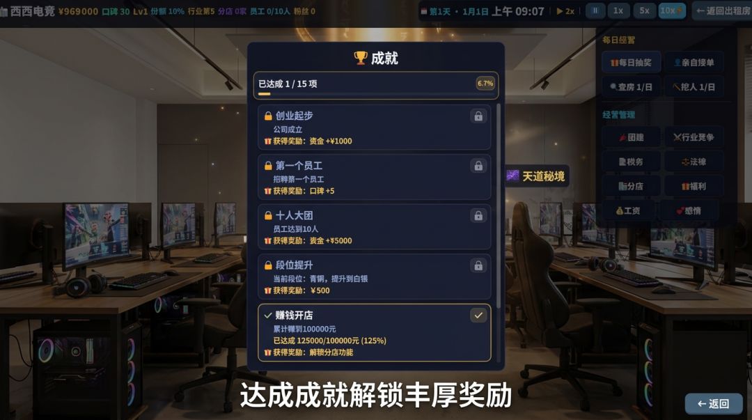 开了家西西陪玩店游戏截图