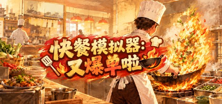 快餐模拟器：又爆单啦 封面