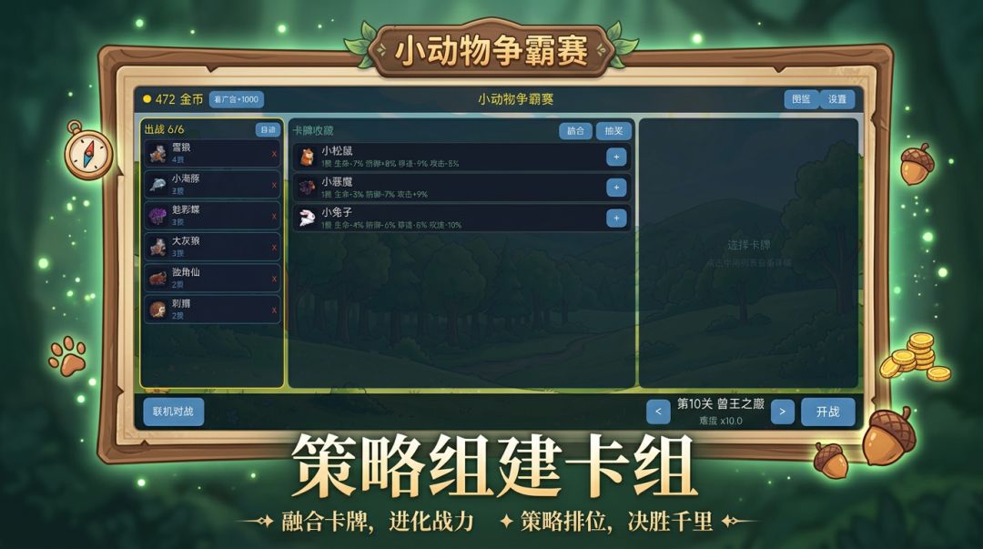 小动物争霸赛游戏截图