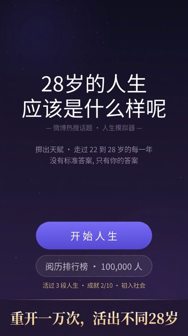 28岁的人生应该是什么样呢游戏截图