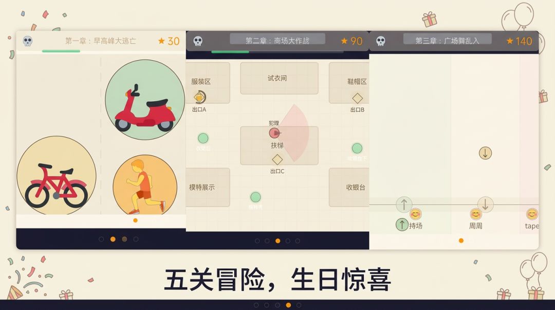 生日快乐游戏截图