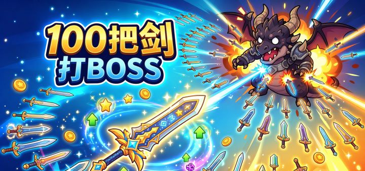 100把剑打BOSS 封面