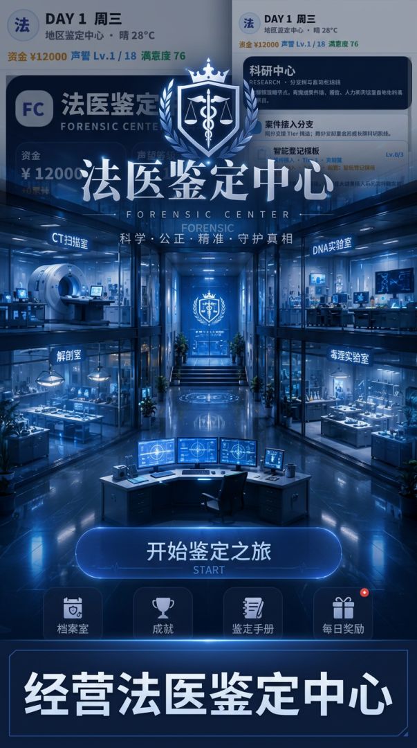 法医鉴定中心模拟器游戏截图