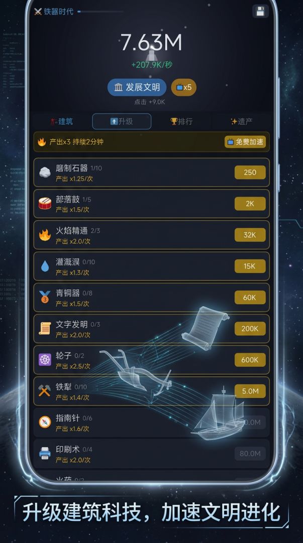 文明进化放置游戏截图