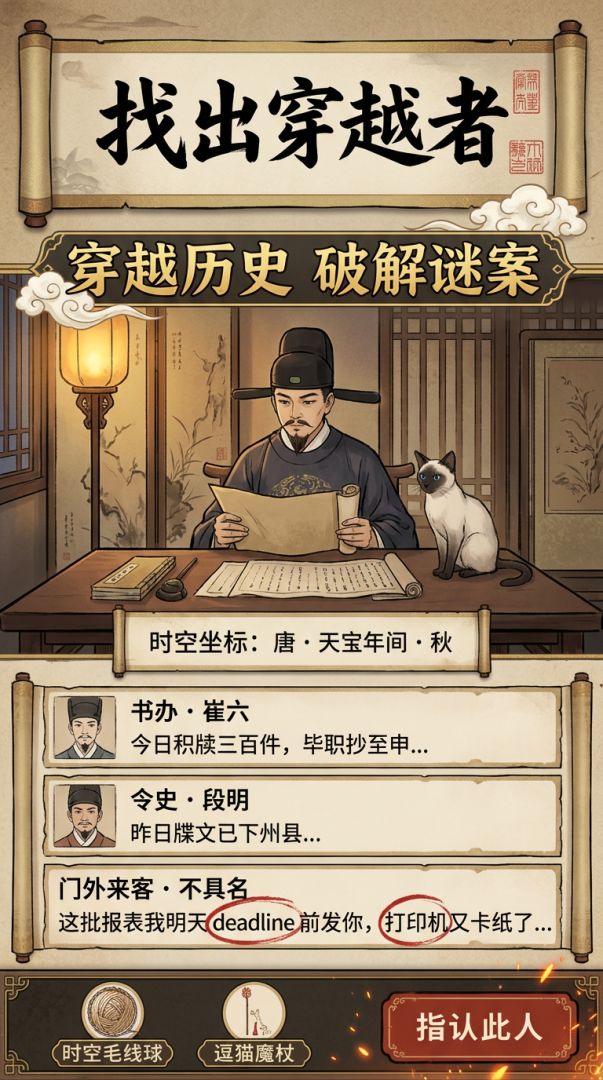 找出穿越者游戏截图