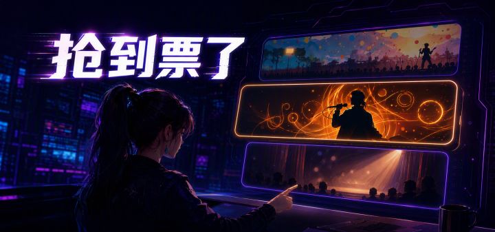 抢到票了 封面
