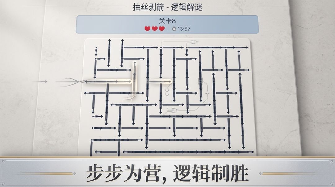 抽丝剥箭游戏截图