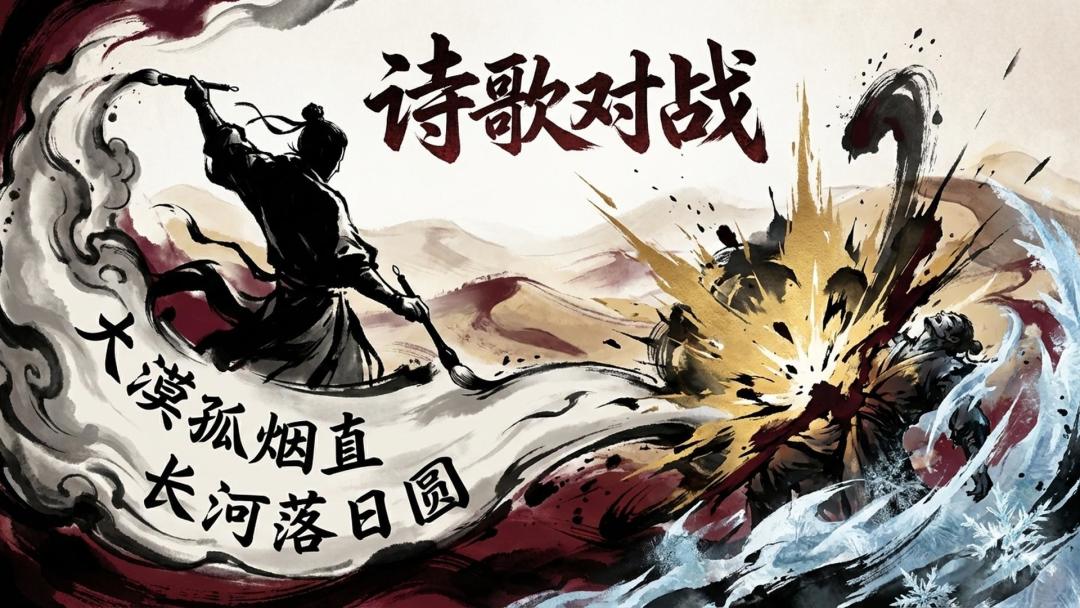 诗歌对战游戏截图
