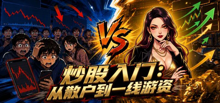 炒股入门：从散户到一线游资 封面