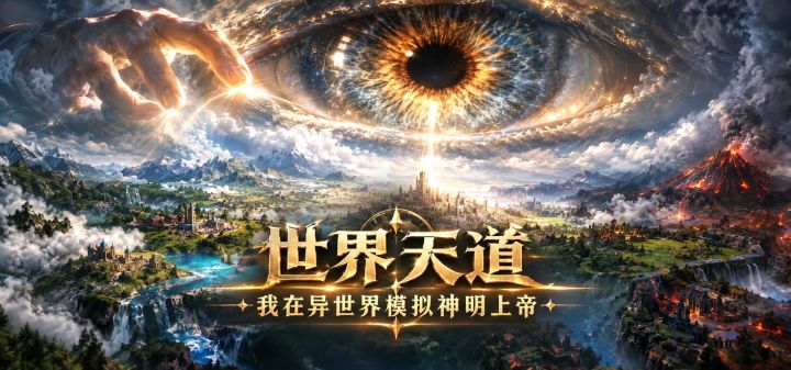 世界天道-我在异世界模拟神明上帝 封面